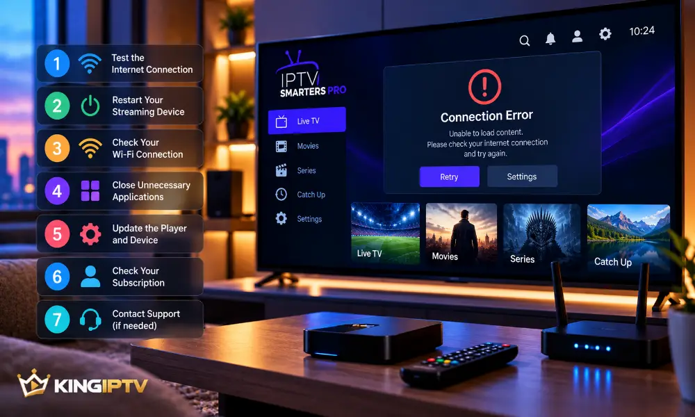 IPTV Not Working? 7 Quick Fixes for Common Problems